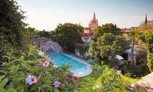 Vue de la piscine