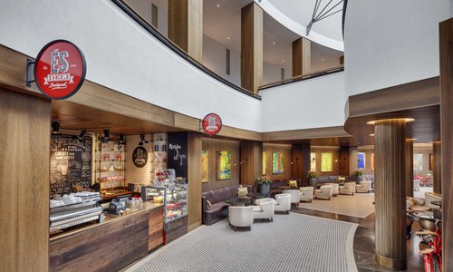 Vue du lobby