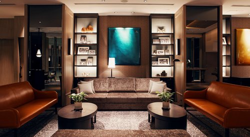 Vue du lobby